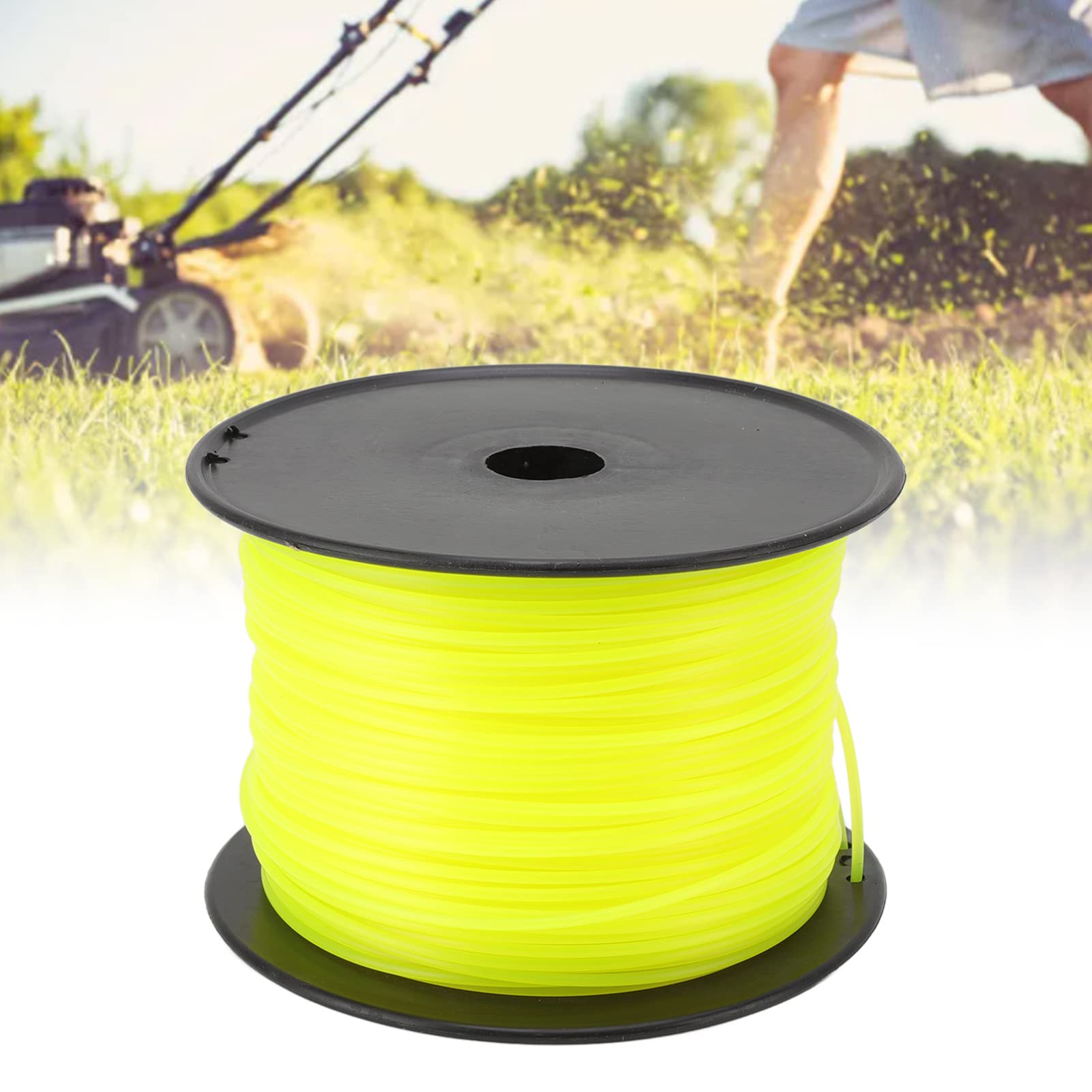 Filo per decespugliatore in nylon per carichi pesanti, filo da 3 mm, bobina di ricambio per tosaerba (168m/183.73yd)