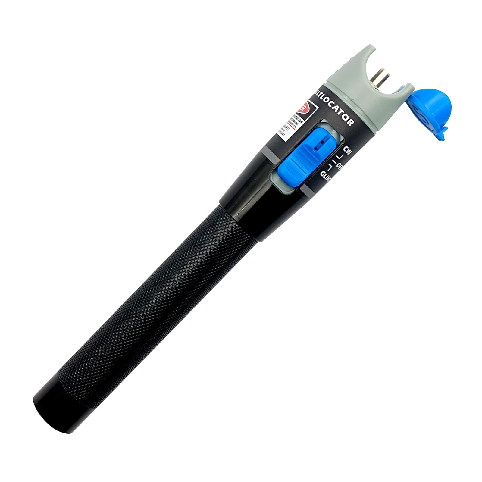 ipolex 10mW Pan Tipo plastiche Visual Fault Locator (VFL) Fibra ottica Cable Tester Meter con connettore da 2,5 mm10km Per Fiber Fault Finding
