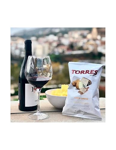 Miniatura 6 de Paquete variado trufa negra, queso curado y jamón ibérico  Patatas fritas Torres (paquete de 3)  Patatas fritas artesanales antiguas  Producto de