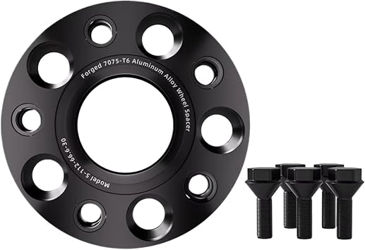 Wheel Spacer For GAC For Empow Flange Plate 15/20/25/30/35mm 5x108 CB 59.5 M12 X 1.25 Hub Centric Forged Wheel Spacer Wheel Adapters Spacers4pcs 25mm