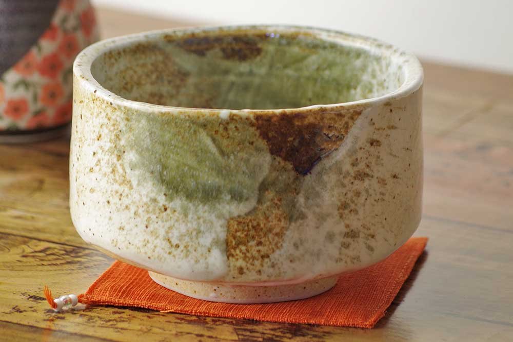 Amazon｜食器 抹茶碗/雪志野抹茶碗/業務用 日常使い用 家庭用