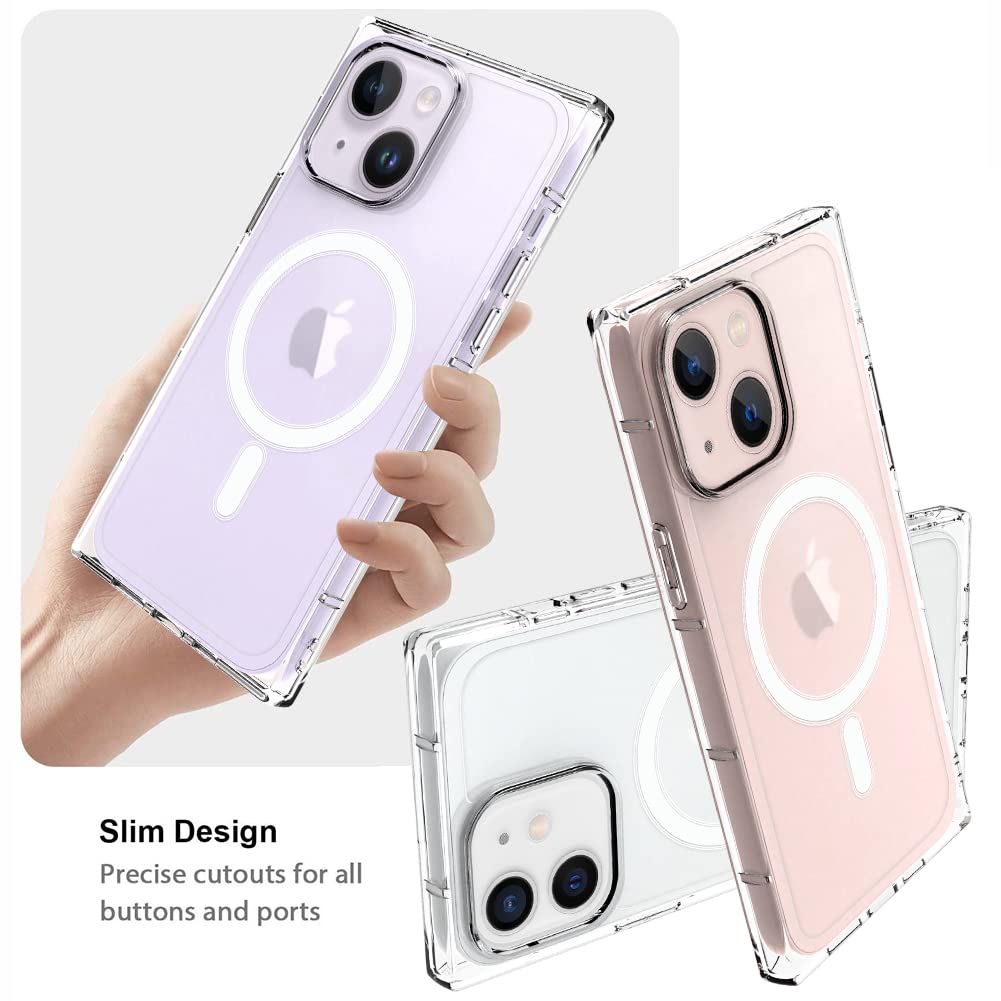 Amazon.co.jp: LSL iPhone 13用ケース [MagSafe対応] ハードPC ソフト