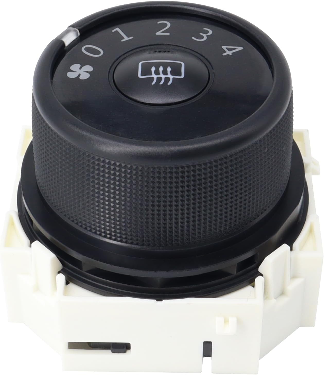 HiSport HVAC AC Blower Fan Knob Speed Control Switch Assy Compatible with Toyota Corolla Matrix Replacement for 55902-12100, 55902-02030, 55902-02070, 55902-75D358