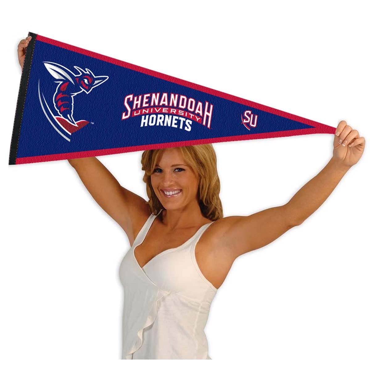 Shenandoah Hornets 3x5 Foot College Flag - Officially Licensed Polyester Flag With Grommets - View #8