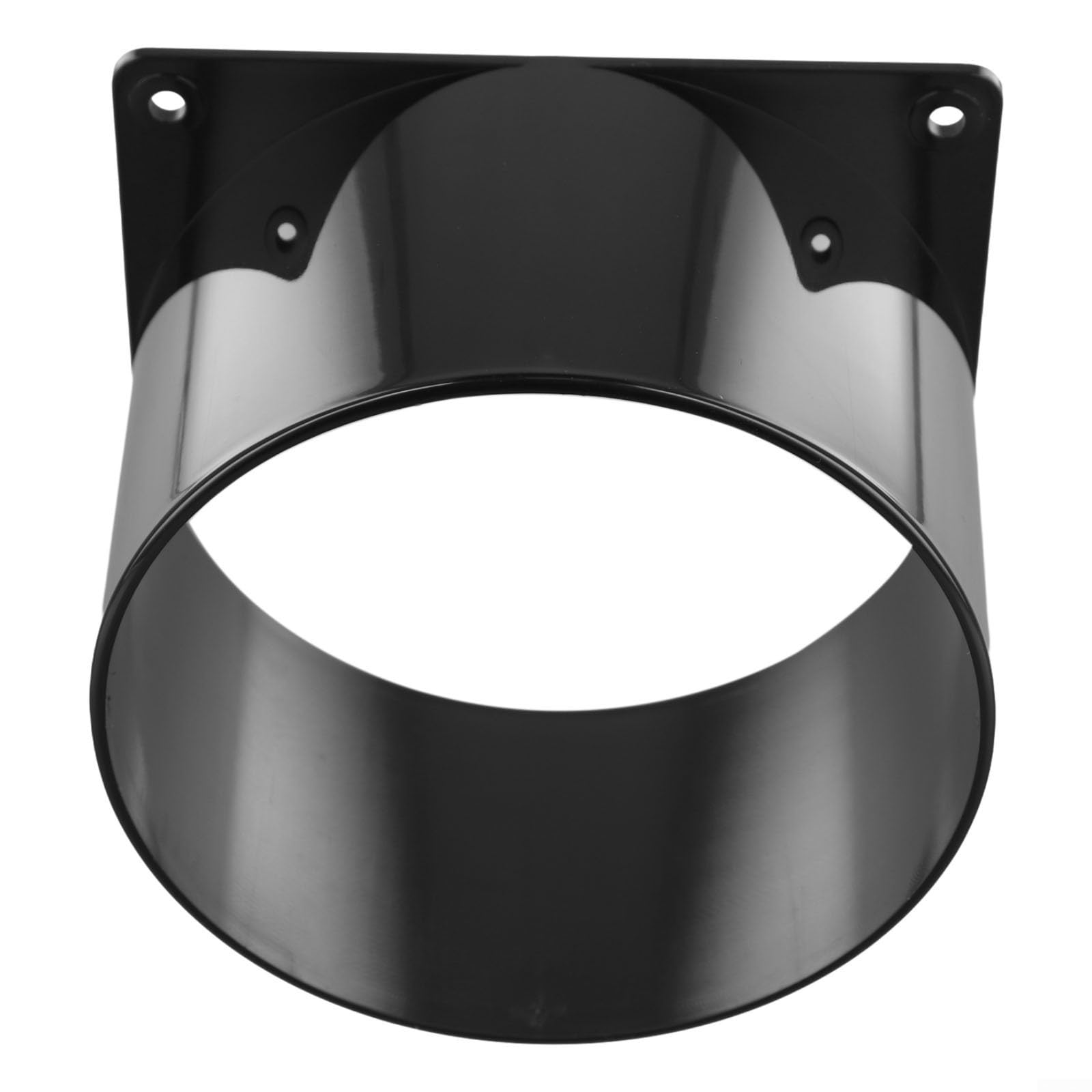 Connettore a flangia da parete in plastica da 75-120 mm, per tubo di ventilazione, connessione per condotti d'aria, flangia del connettore per condotto dell'aria (120 mm)