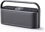 Soundcore Motion X600 Portable Bluetooth Speaker, Hi-Res Spatial Audio with Wireless 50W Sound, IPX7 Waterproof, Pro EQ, AUX-in, Portable Speaker for Home, Office, Backyard and Bathroom Use