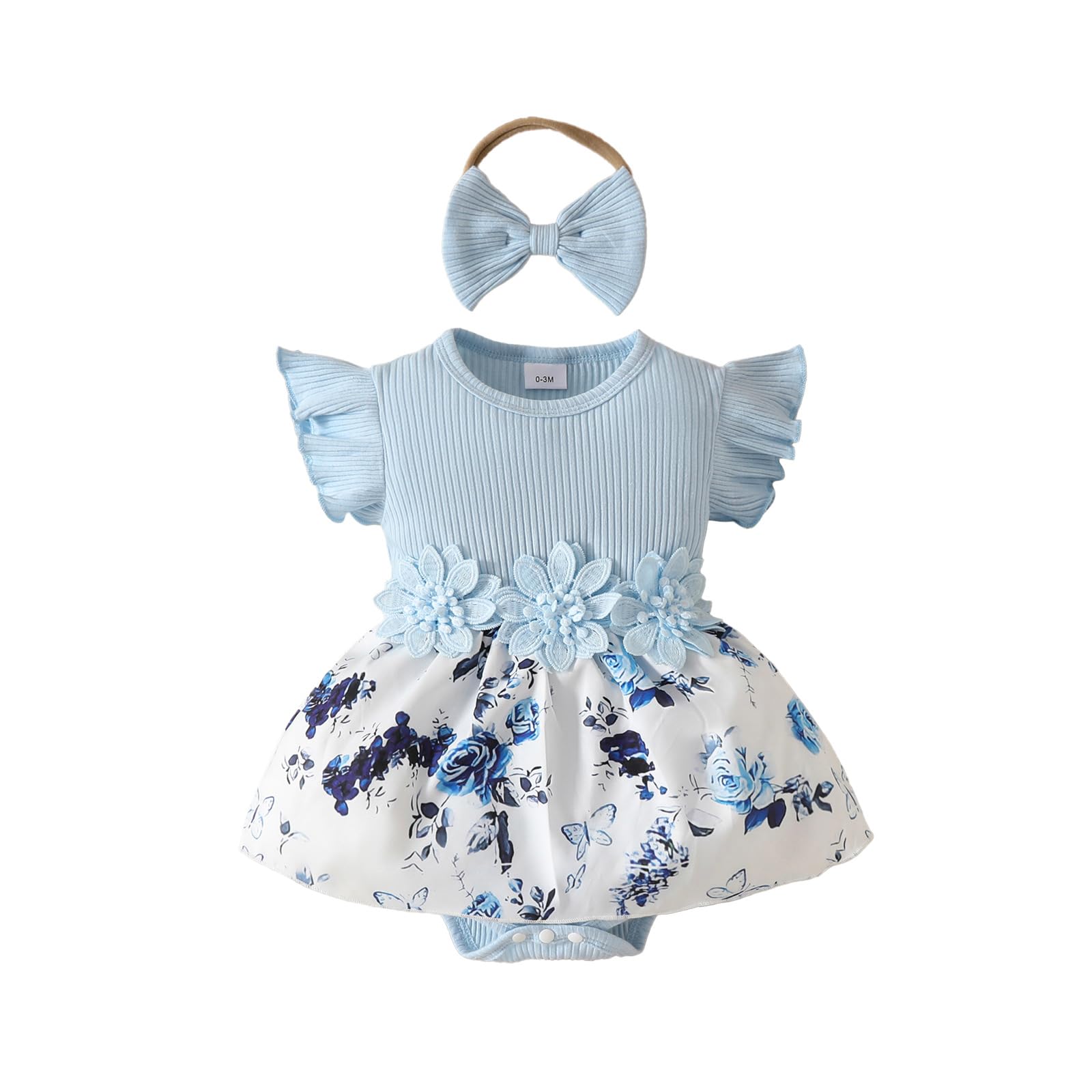 Robe De Princesse Bébé Fille Manches Longues Dentelle - Tendance, Confortable Pour Noël Ou Photo - 4
