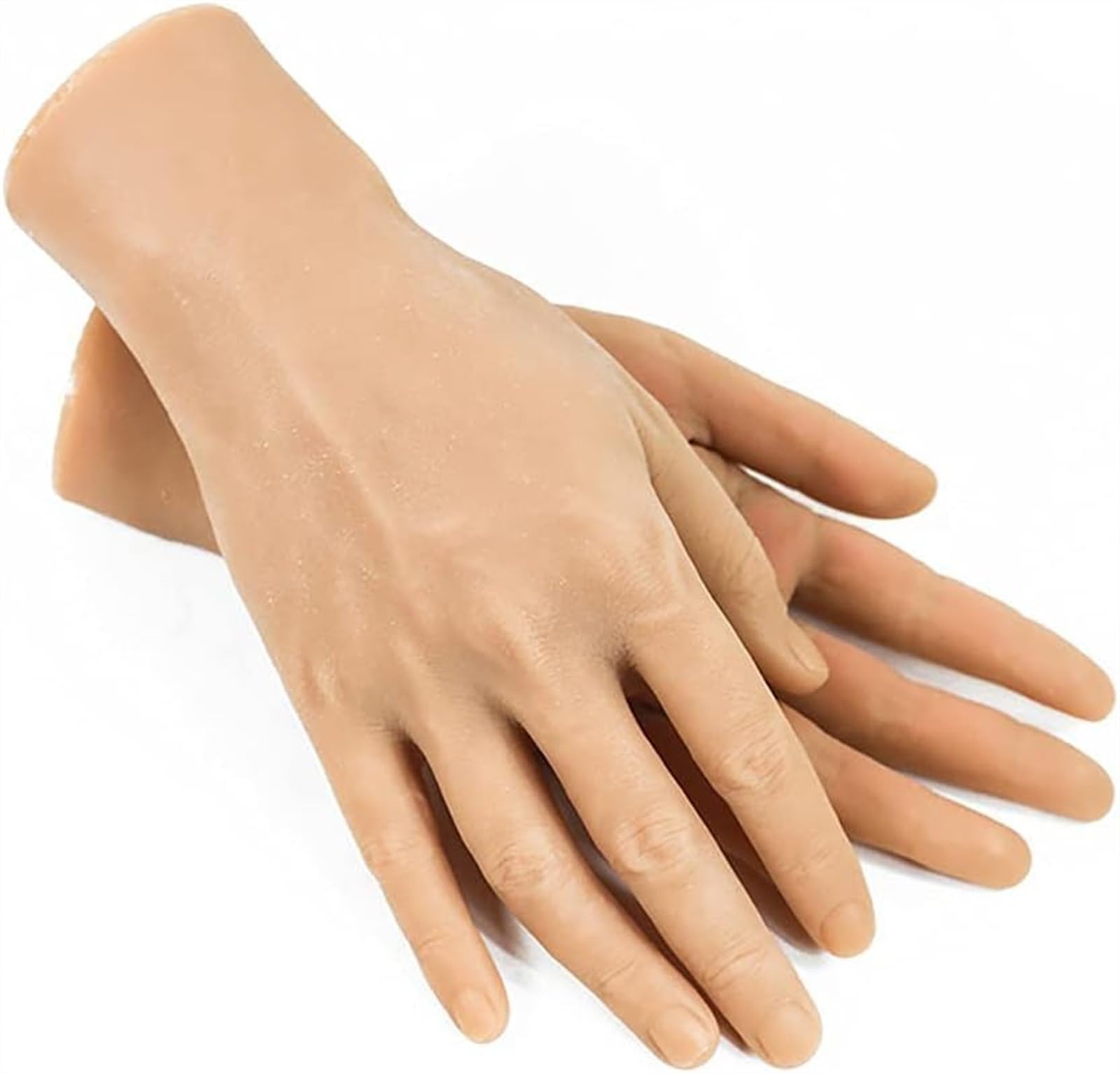 Amazon.co.jp: 手模型 リアル 1：1 実物大 男優 男性 迫真の