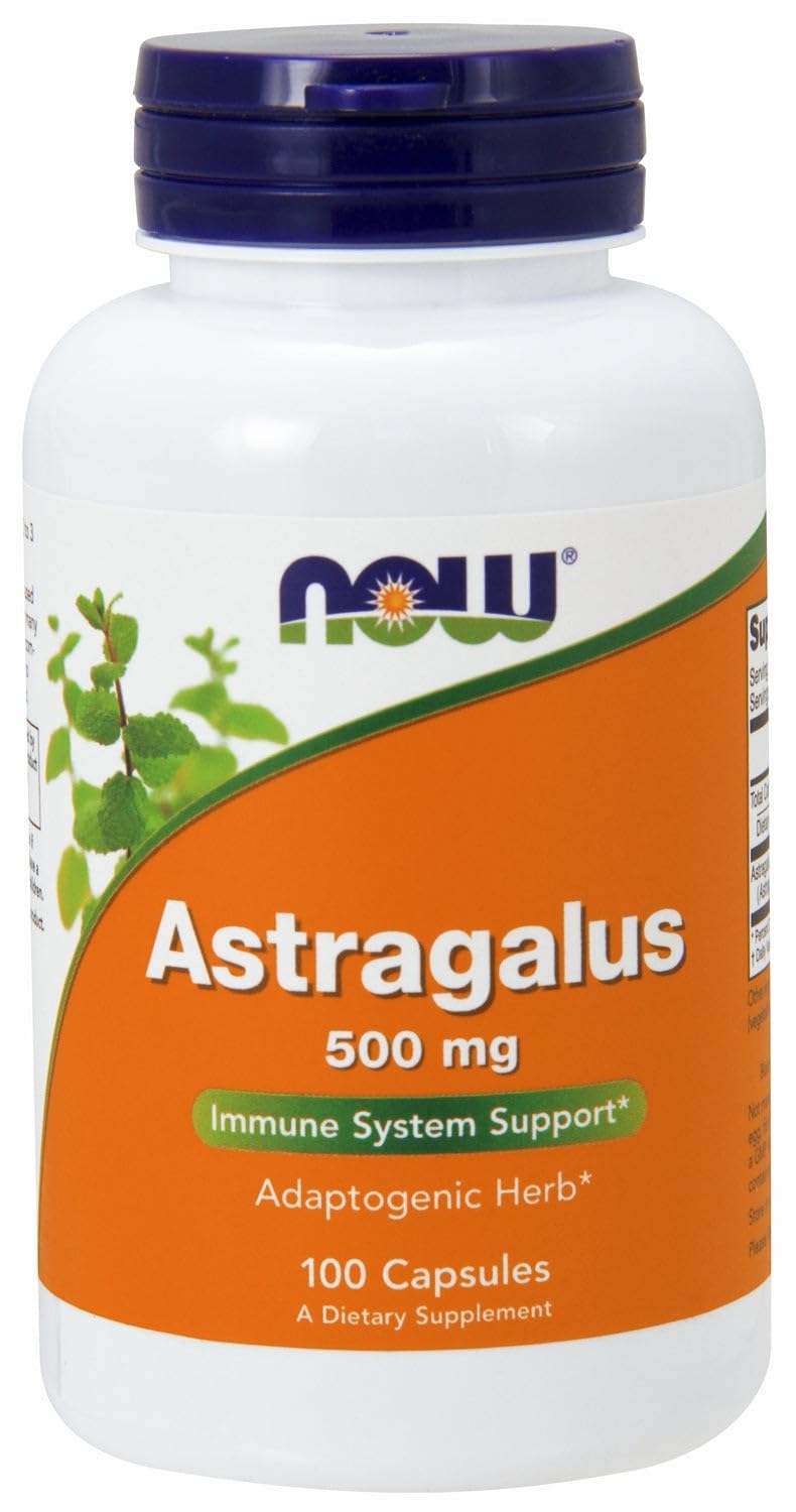 Now Foods, Astragalus, 500 mg, 100 Capsules