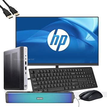 HP EliteDesk 800 G3 Mini computadora de escritorio empresarial con