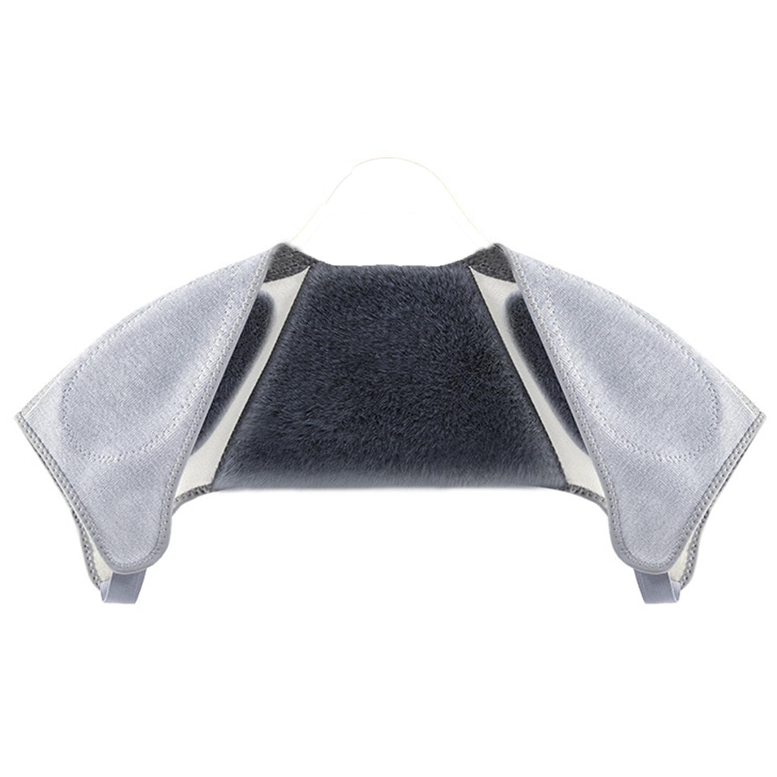 YJZQ Châle Chaud Protège épaule Cape sous Manteau Mini Veste pour Bureau Épaulière Chauffe-épaules en Velours pour Personnes âgées Homme Femme Enceinte
