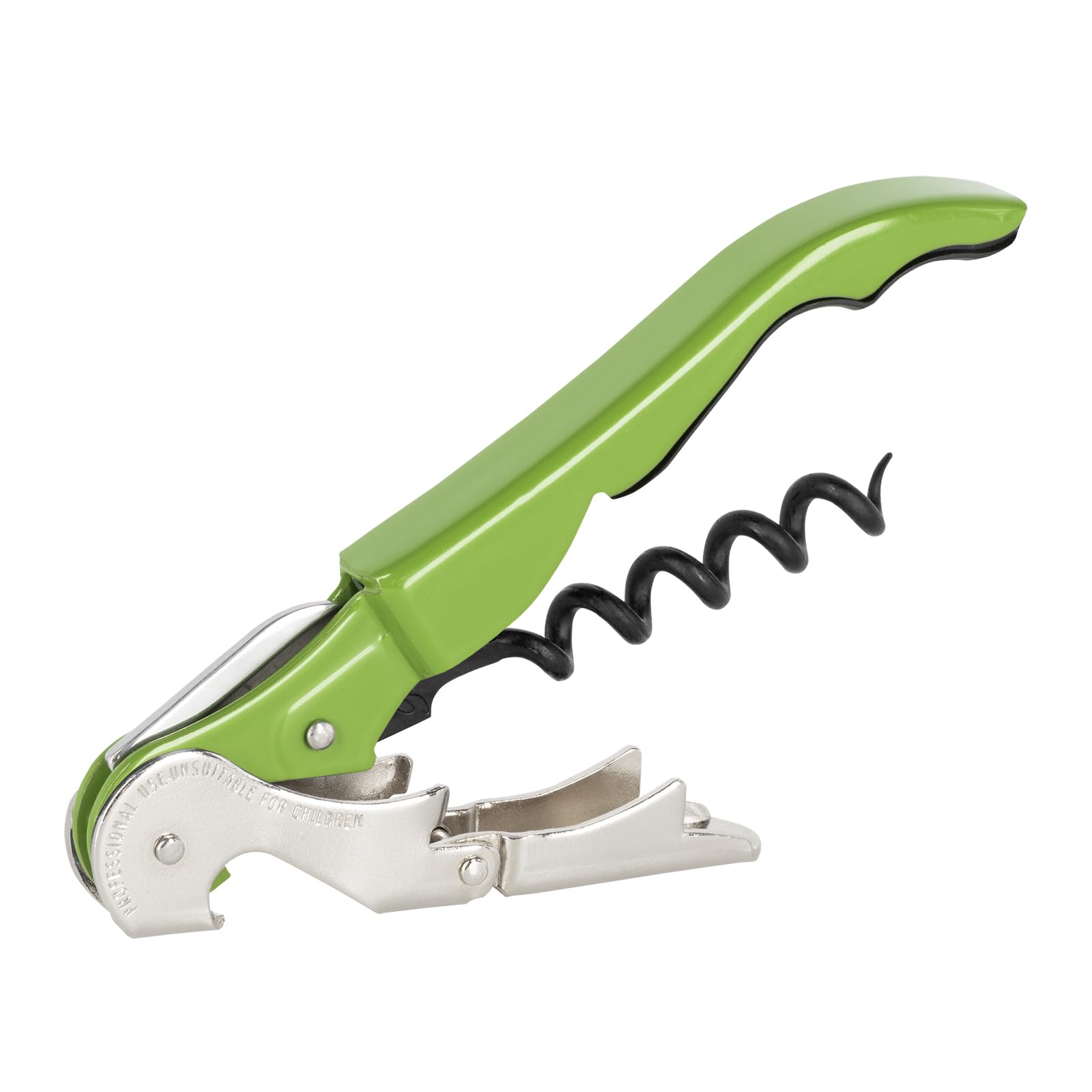 PULLTAP'S Genuine Classic 500 Two-Stroke Corkscrew for Professional Use, Lemon Green, Patented and Made in Spain,