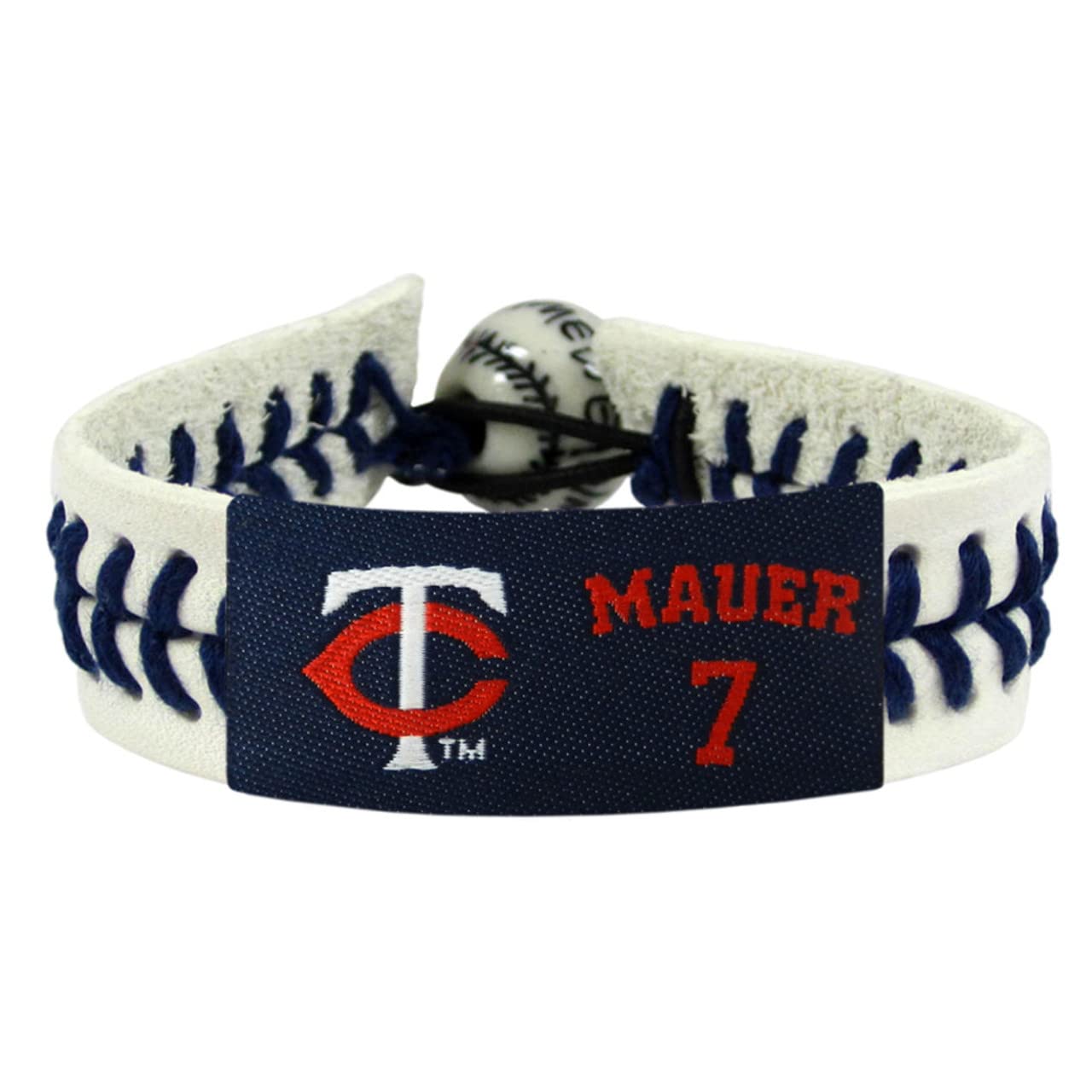 MLB Joe Mauer Authentic Jersey Bracelet