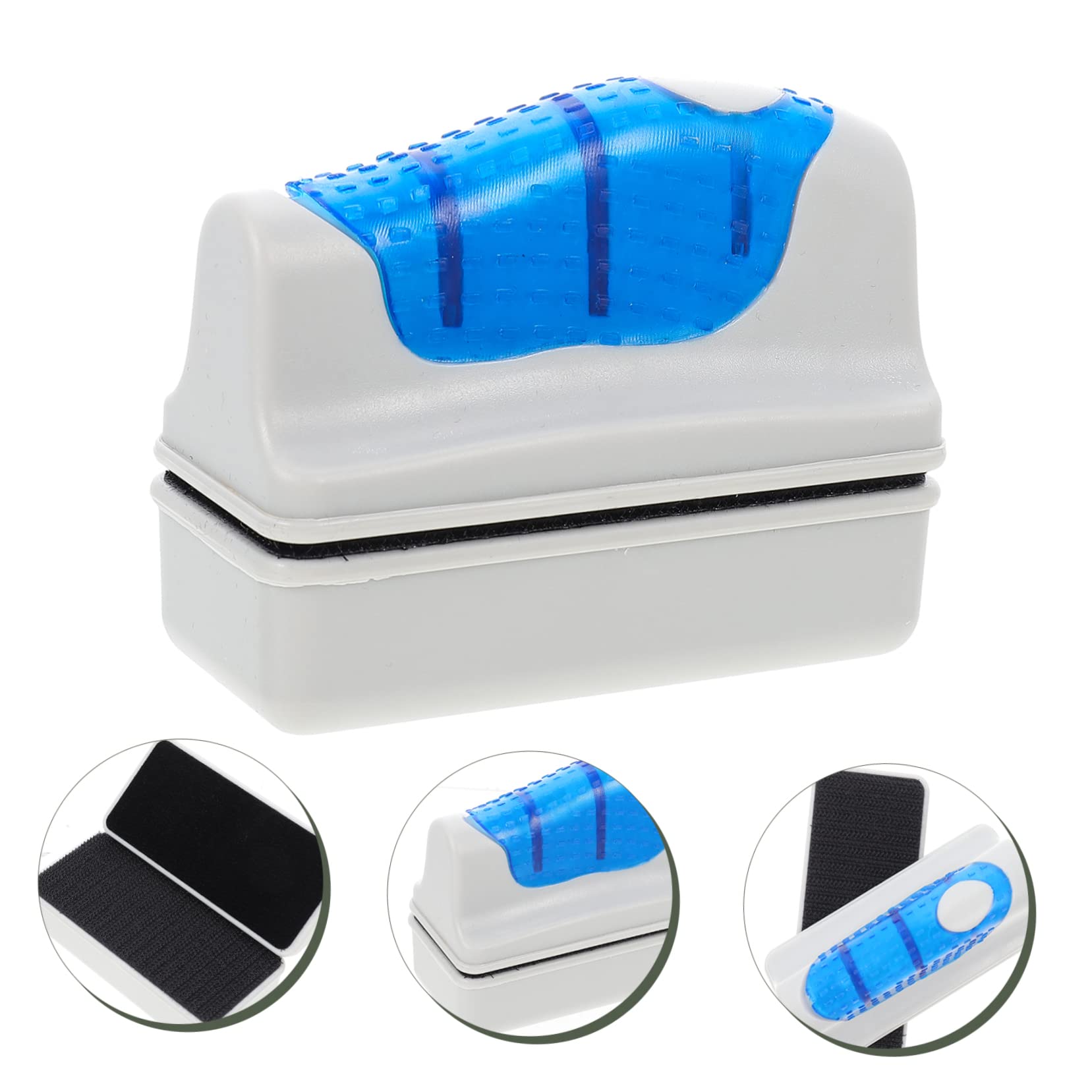 Mipcase 2stücke Magnetische Aquarium-reinigungsbürste Effektives Reinigungswerkzeug Für Fischglasbecken Schwimmend Mit Abnehmbarem Schaber Für Mühelose Von Algen Und Schmutz Im