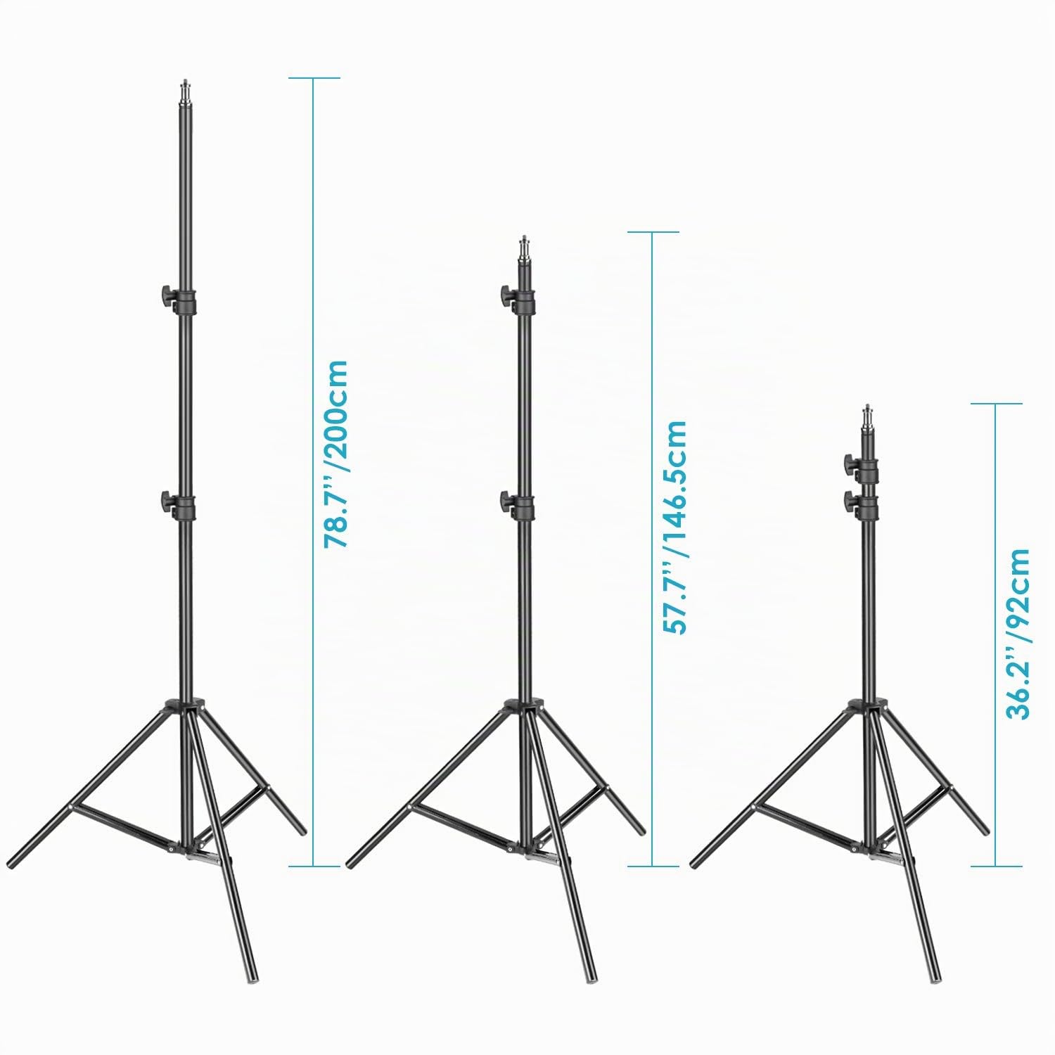 NEEWER 18"/45cm Aro de Luz LED W/Soporte, Soporte Teléfono, Zapata Fría, Filtros, 58W 5600K 0-100% Regulable Gran Anillo Luz Selfie para Cámara Live Stream Maquillaje Estudio Foto Video, RL-18