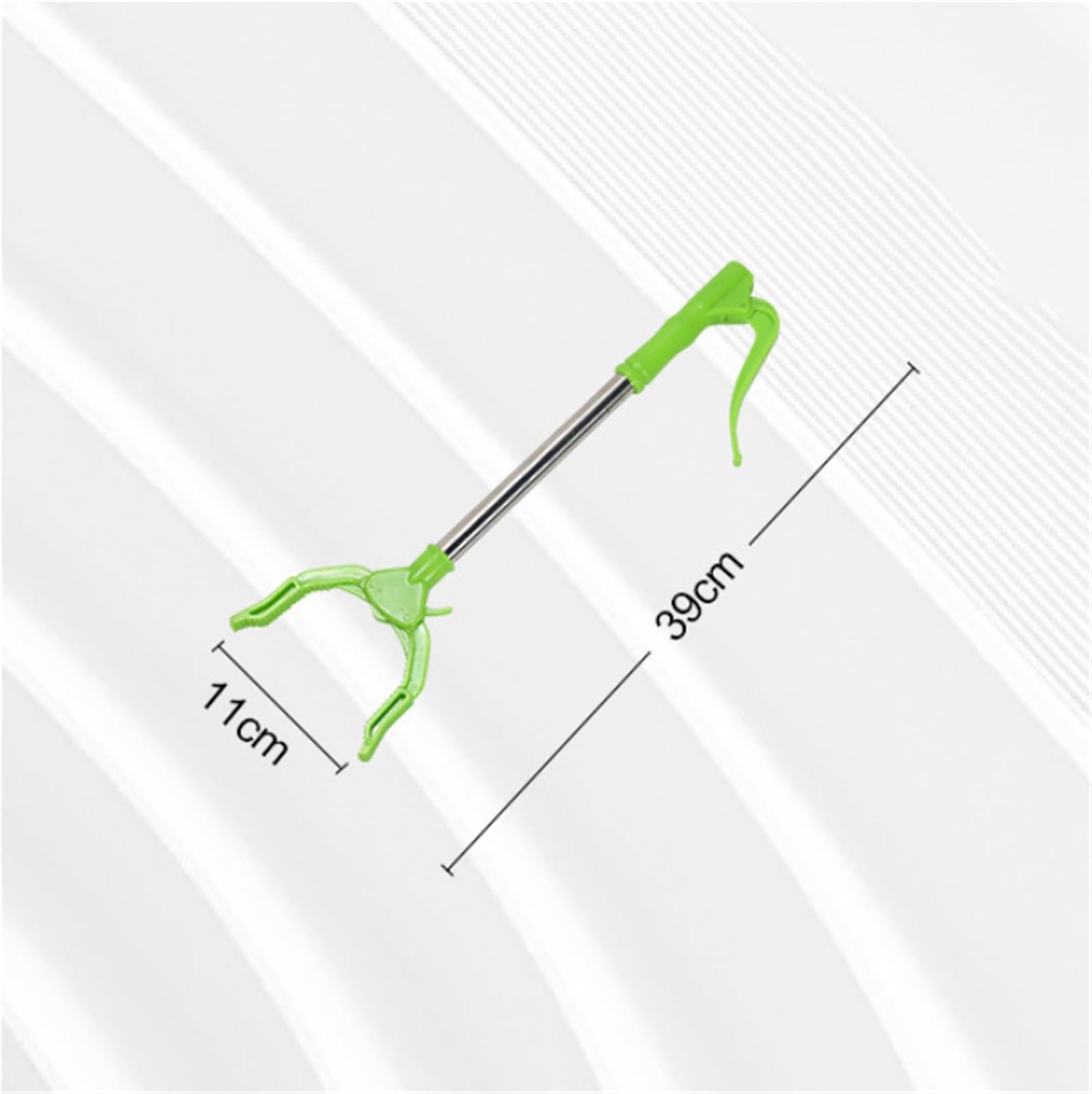 Greifer für Senioren Müllgreifer Reacher Grabber Tool Müllsammler Grabber Müllgreifer Garden Nabber Litter Picker Grabber Greifhilfe Gripper(39cm)