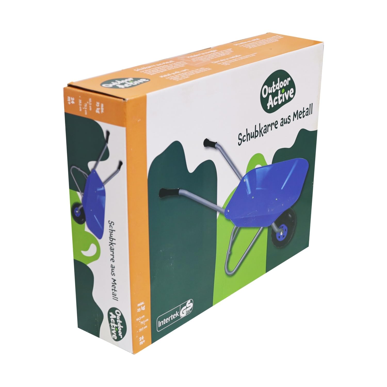 Outdoor Active 560 - Carretilla metálica para niños