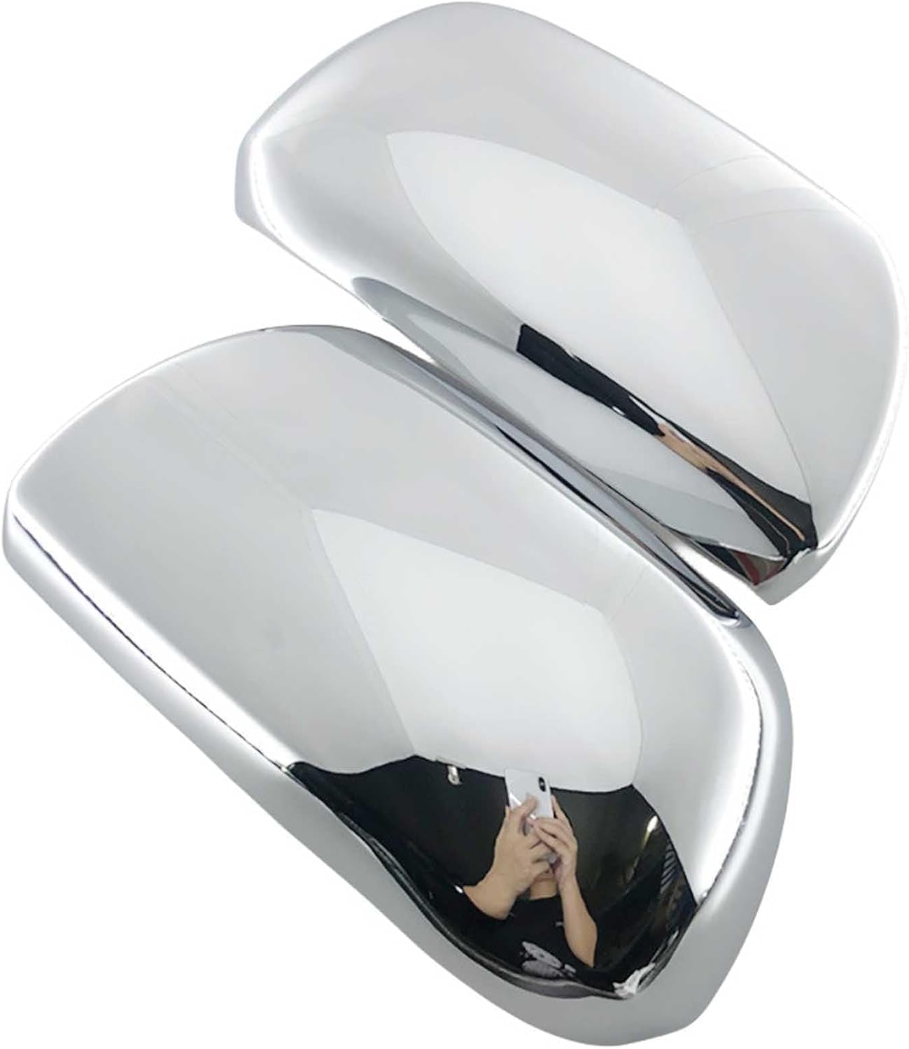 XJPGHA Wing Mirror Covers Caps for Toyota Highlander 2008, Sturdy Durable Cover Housing Door Mirror Vehicle Accessory Rearview Side Covers