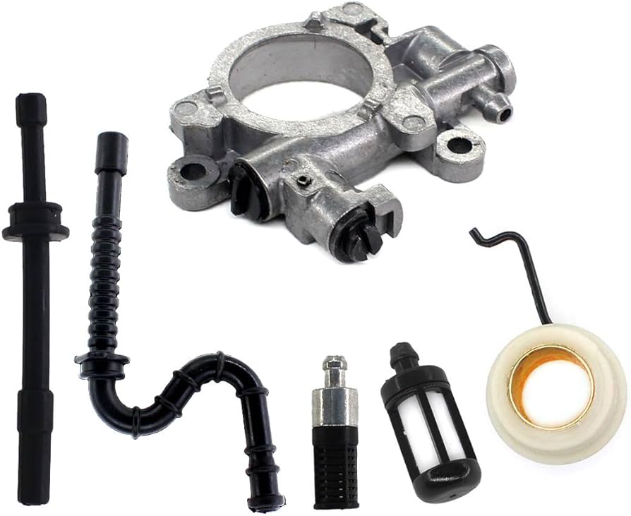 Amazon.com: USPEEDA Oil Pump Oiler & Worm Gear Spring for Stihl