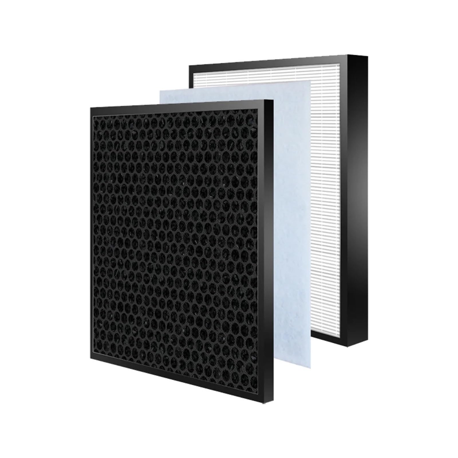 BONUMLNJO High Efficiency Air Filter Replacement, Compatible For Sharp UA-HD50E-L UA-HD50U-L UA-HD40E-L UA-HD40E-T UA-HD40U-L Air Purifier Spare Parts(Hepa)