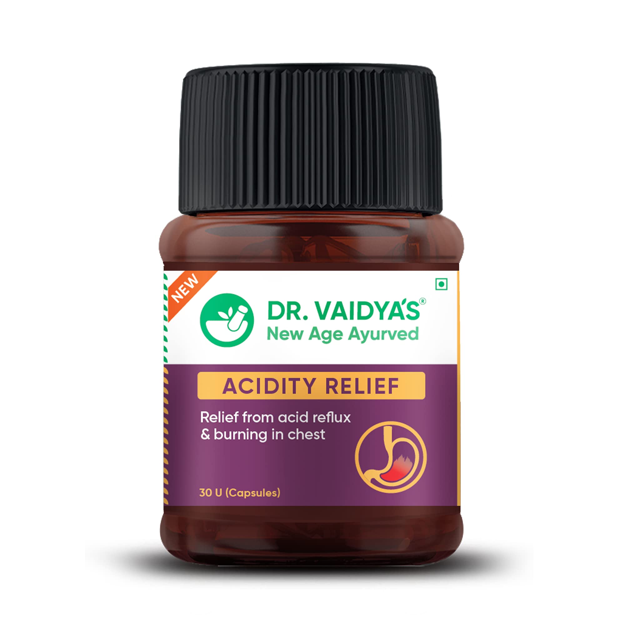 DR. VAIDYAS Acidity Relief Capsules Ayurvedic Medicine For Acidity and Gas, 30 Capsules (30 Count (Pack of 1)) (B09SZ9D27H) Amazon Price History, Amazon Price Tracker