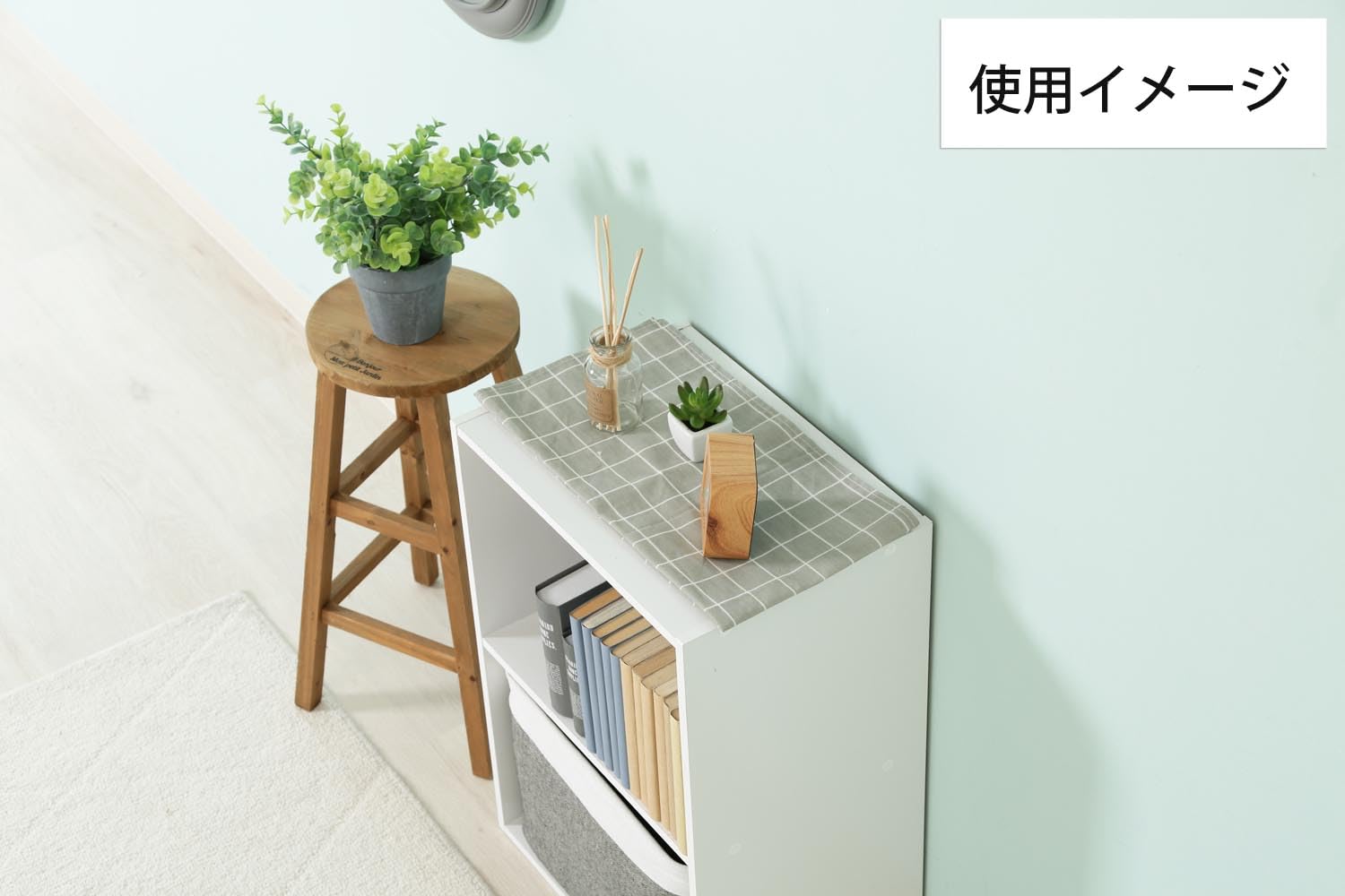 Amazon｜カラーボックス2段 ホワイト WH-96502｜カラーボックス
