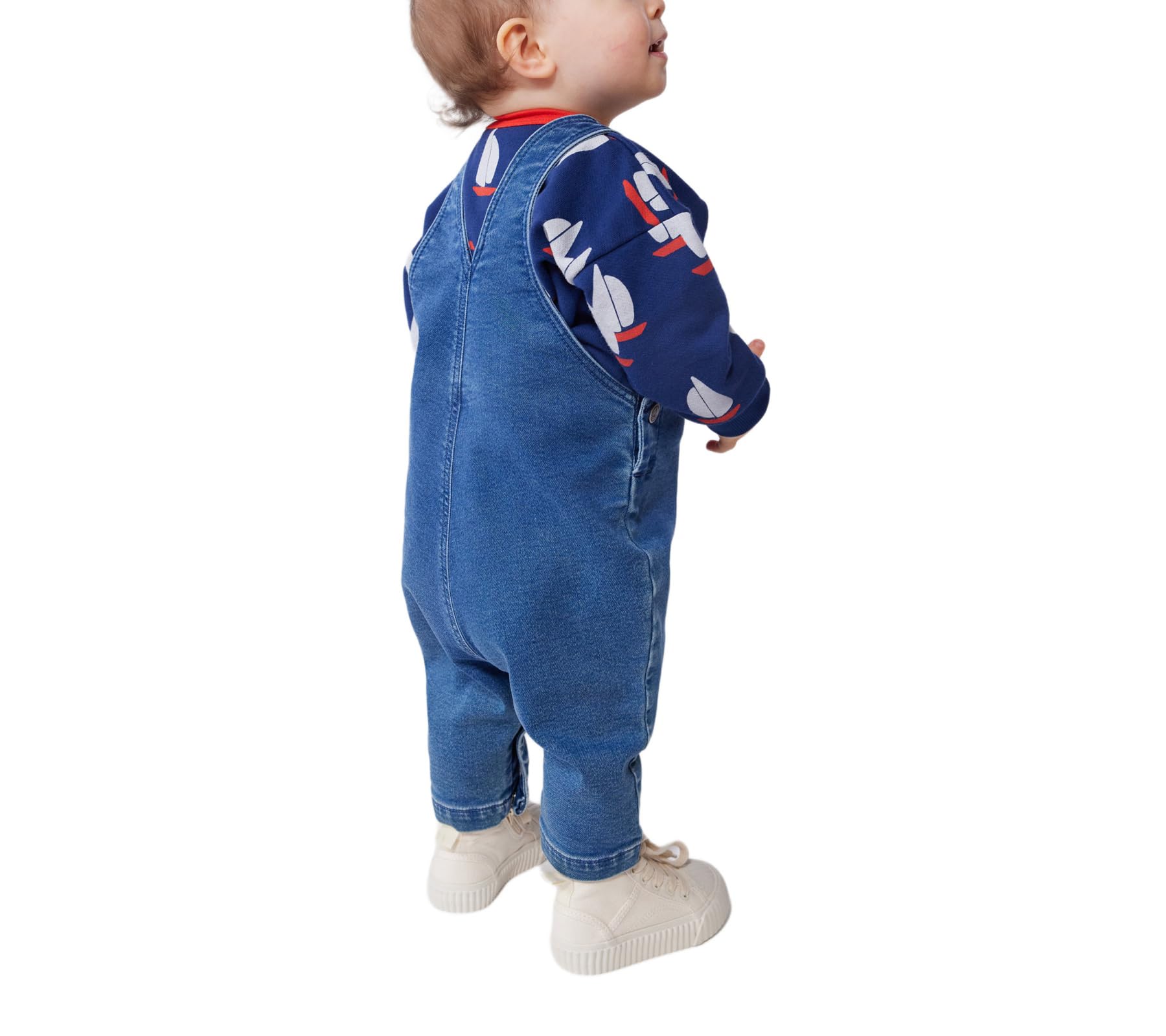 Petit Bateau Salopette Longue Bébé garçon