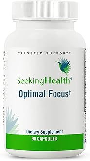 Optimal Focus, Supports Healthy Memory, Learning, cognition, and REM Sleep, Vegan and Vegetarian (60 Capsules)