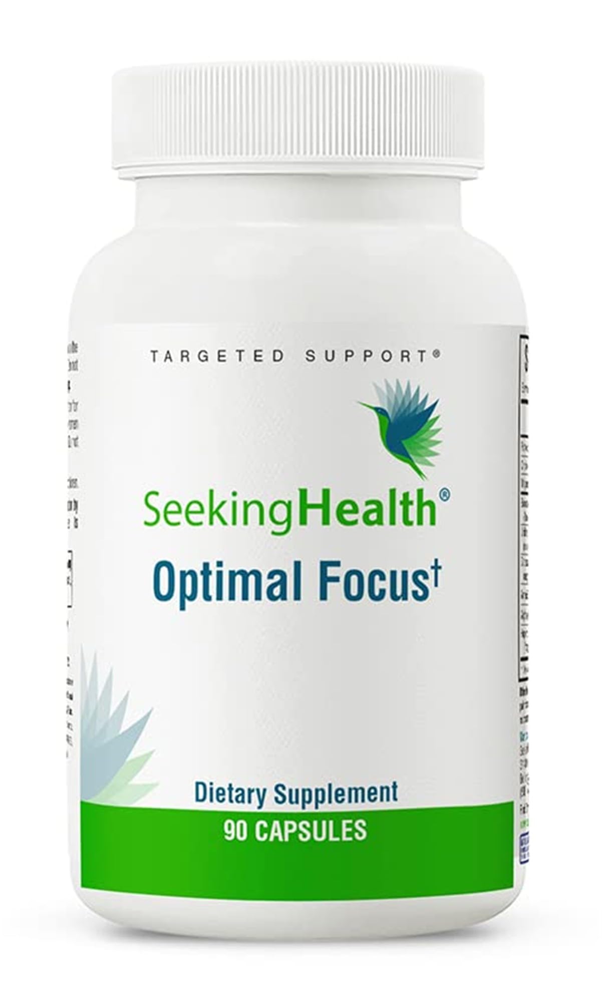 Optimal Focus, Supports Healthy Memory, Learning, cognition, and REM Sleep, Vegan and Vegetarian (60 Capsules)
