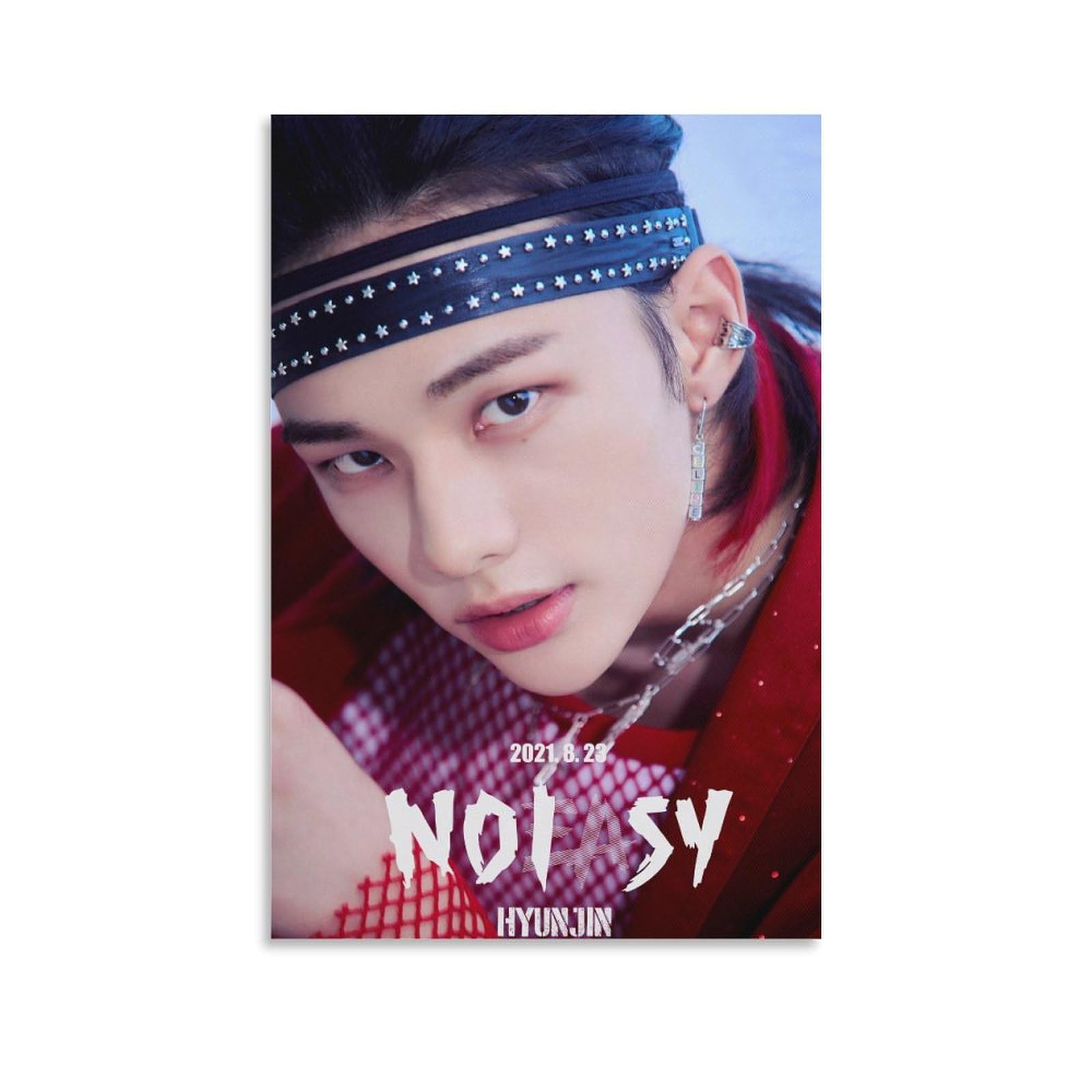 Kpop Artist Poster Stray Kids Hyunjin NOEASY Thunderous Ver. 1st