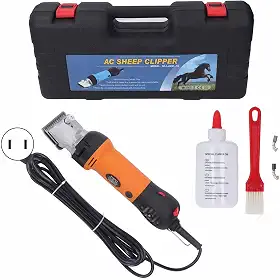 Tosquiadeira de pêlo de cavalo elétrico 690 W 6 velocidades de controle Kit profissional de tosquia de ovelhas para cães