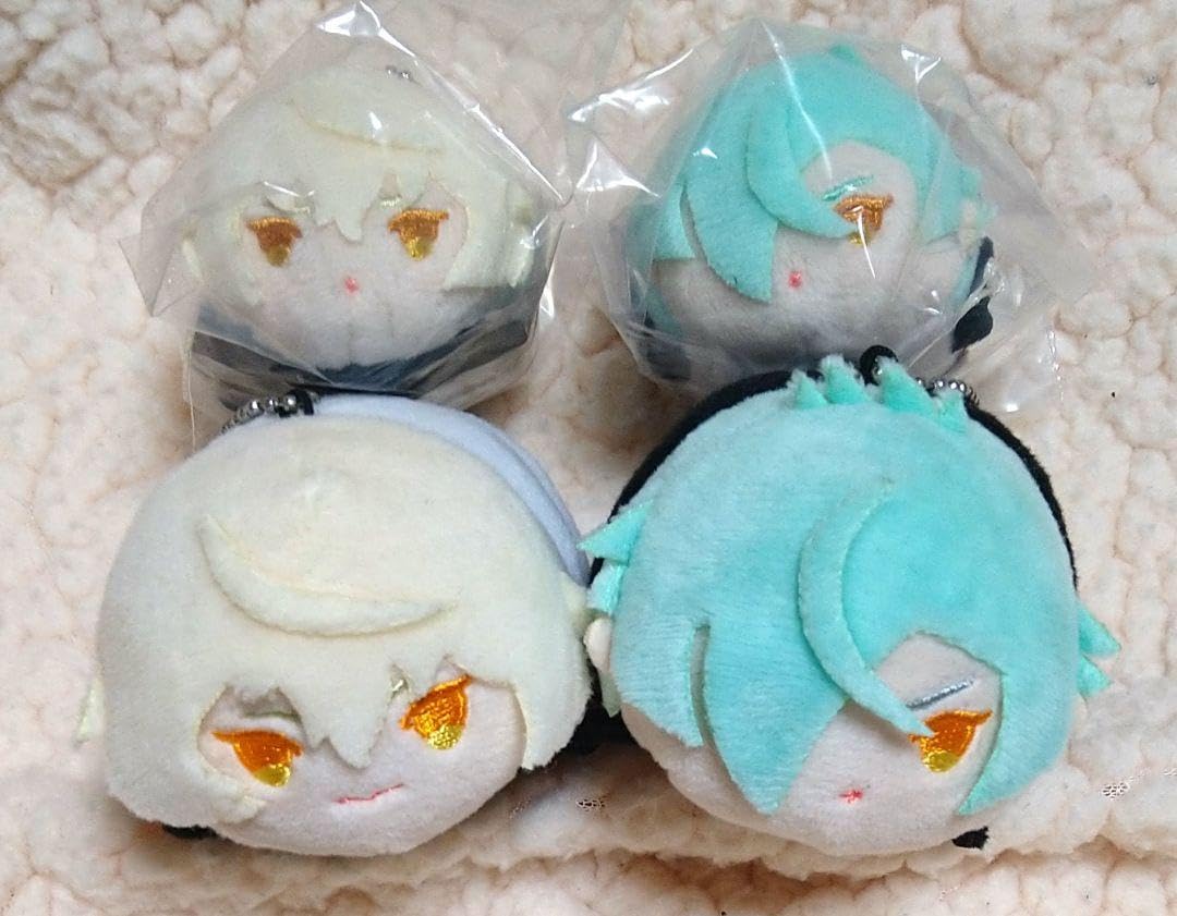 もちもちマスコット　刀剣乱舞　髭切　膝丸　鶴丸 刀剣乱舞 髭切 膝丸 2個セット もちもちマスコット もちマス