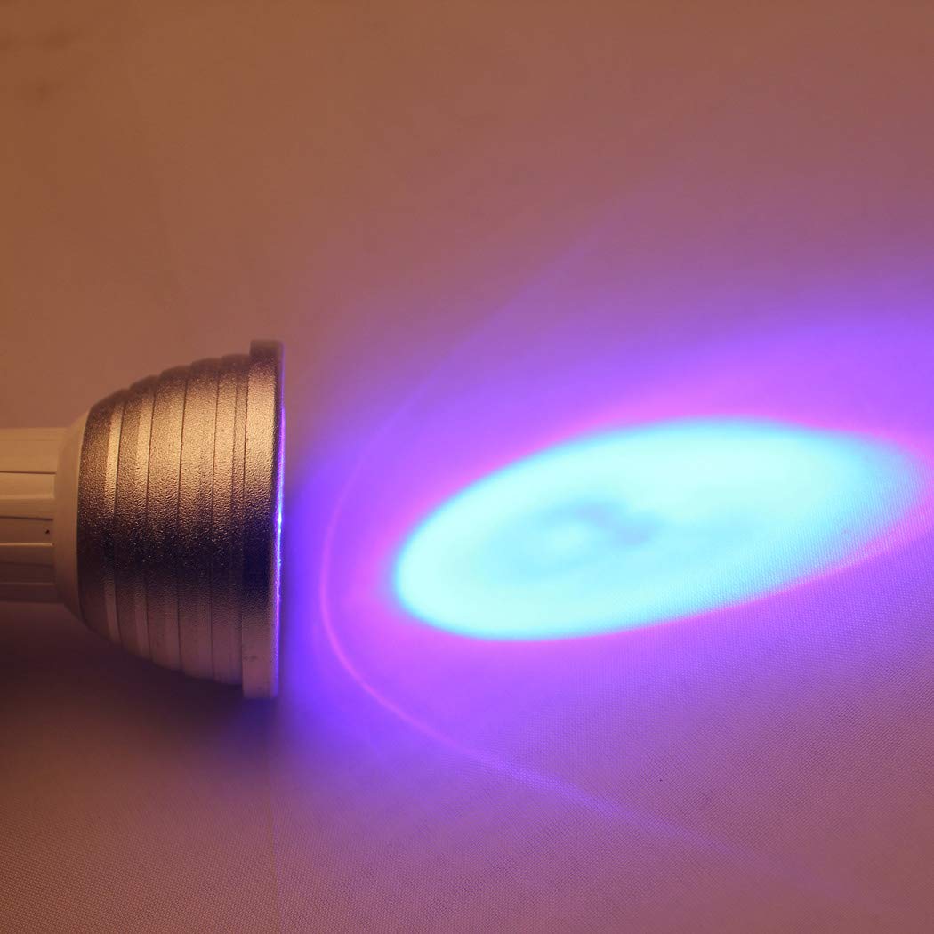 1 Pcs Dimmable E27 3W Led Bulb RGB LED Spotlight Smart Led Lamp with Remote — view 7