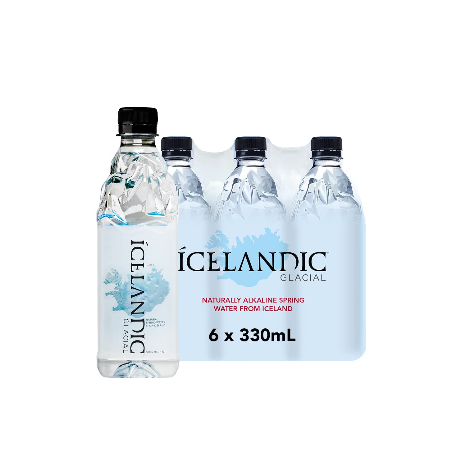 Icelandic Glacial Natural Spring Alkaline Water
