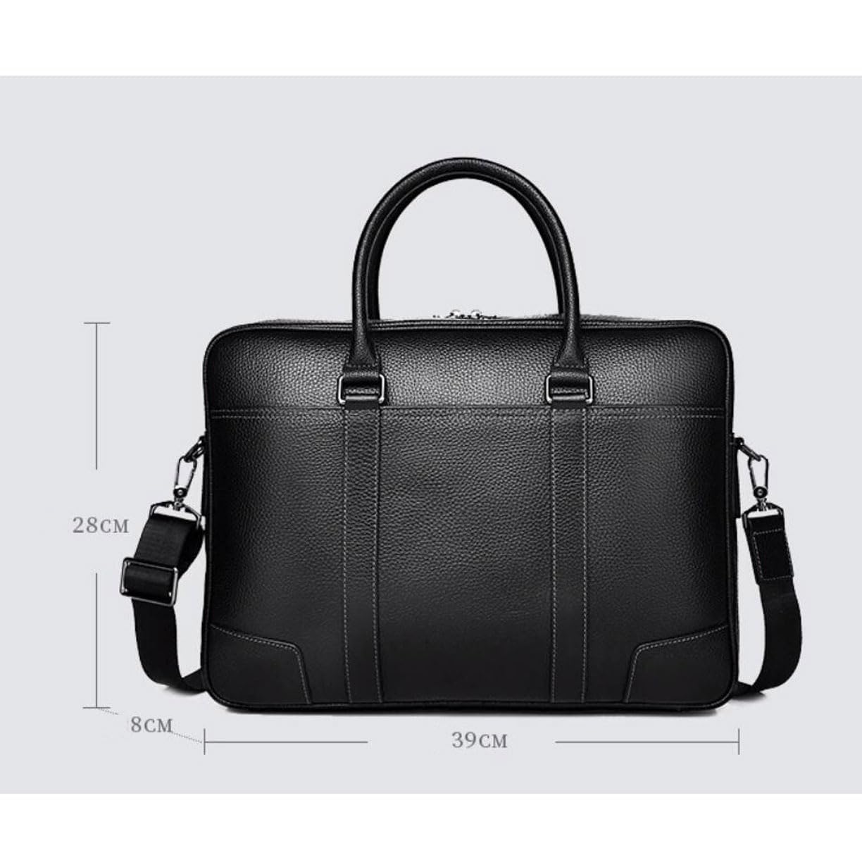 torba na ramię skórzana teczka torba na laptopa listonoszka torba robocza na ramię torebka crossbody do podróży służbowych dla mężczyzn teczka