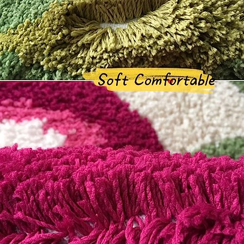 Lupidyyxun Fruit Shape Bath Mat Non Slip Absorbent Bath Mat for Bathroom, Bathtub, Shower and Kids Room (Cheery) - Cosy Home Interiors Lupidyyxun Fruit Shape Bath Mat Non Slip Absorbent Bath Mat for Bathroom, Bathtub, Shower and Kids Room (Cheery) - Image 5