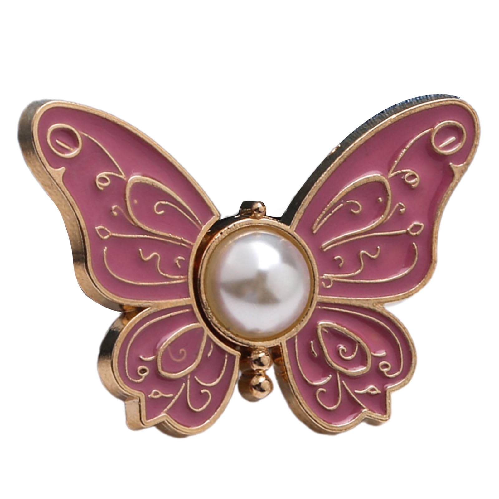 Jazuaiao 1/6 Pcs Butterfly Trousers Waist Tightener Button Pins Jeans Waist Buckles Not Sewing Required Trouser Button Pins