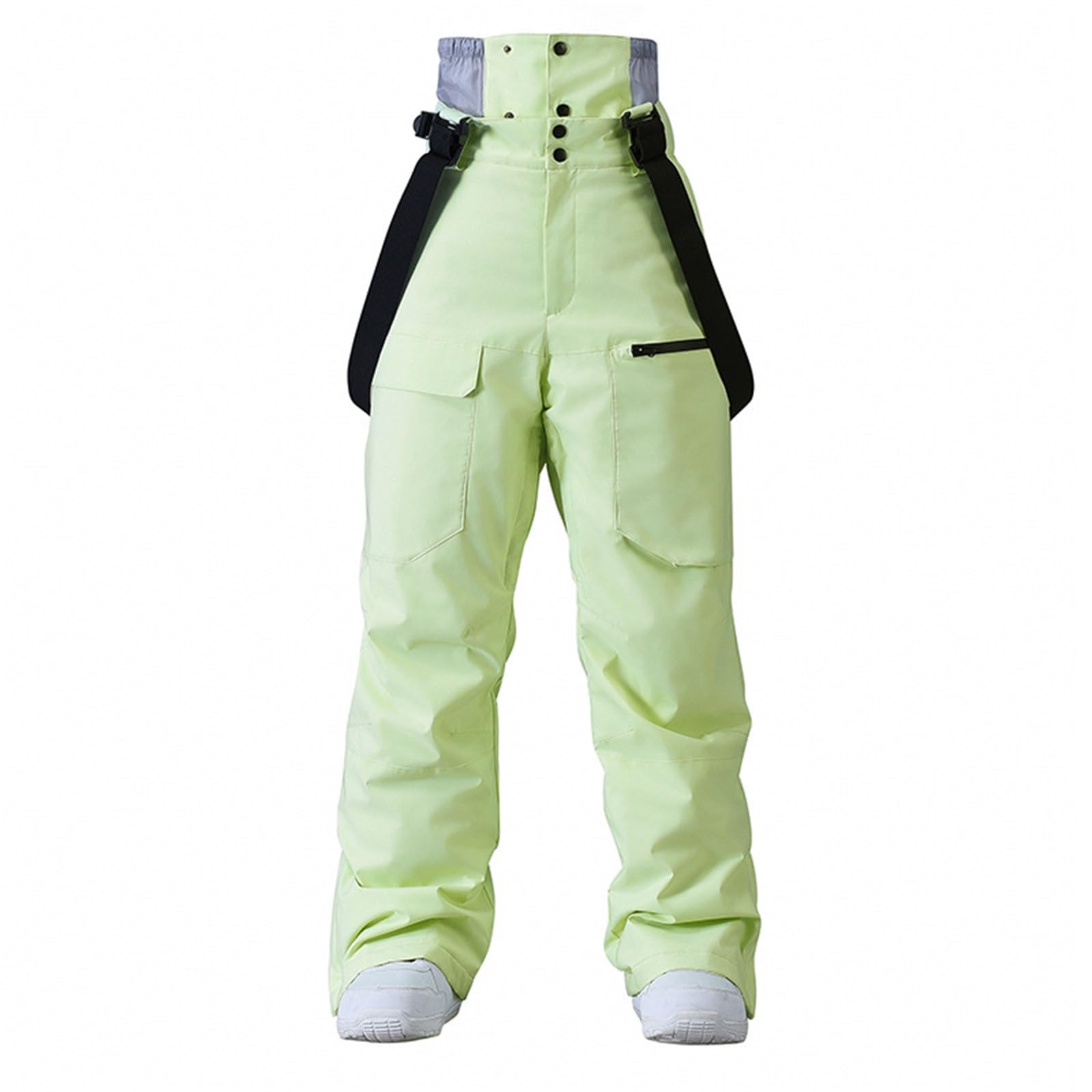 2025 Pantaloni Sci Uomo Impermeabile Antivento Pantalone Staccabili Snowboard Neve Pantaloni Outdoor Comodi Softshell Attrezzatura da Trekking per Lavoro, Arrampicata, Pesca, Equitazione Moto