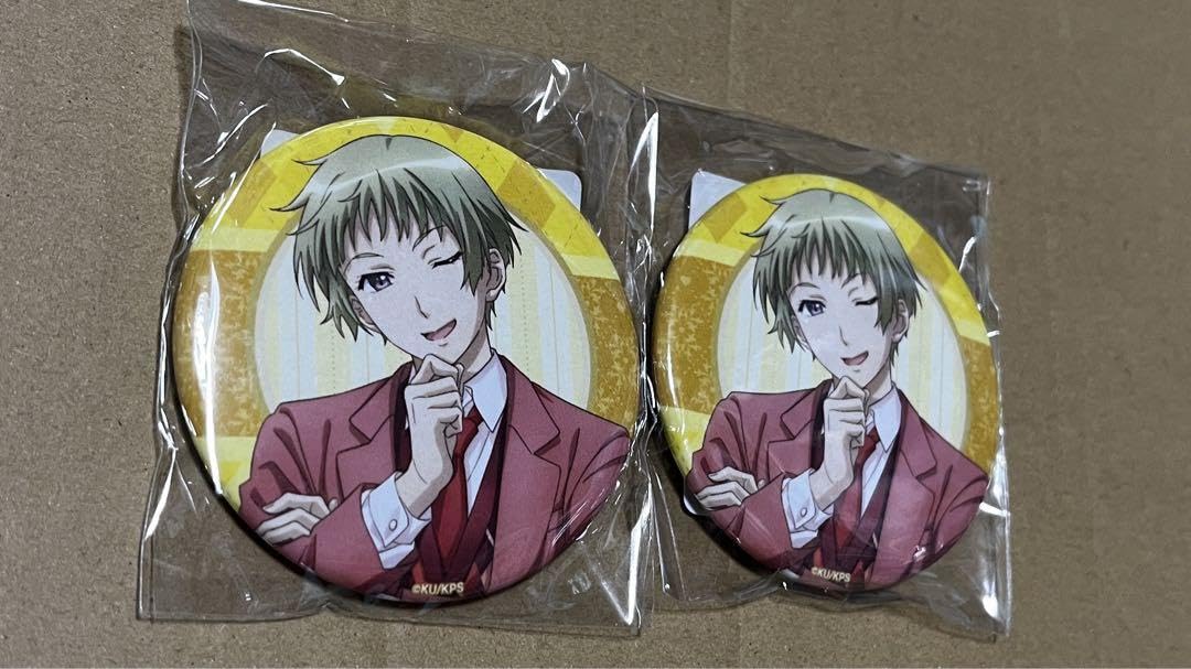 美男高校地球防衛部ETERNAL LOVE 鳴子硫黄 缶バッジセット 美男高校地球防衛部ETERNAL LOVE！ だけ缶 鳴子硫黄だけトレーディング