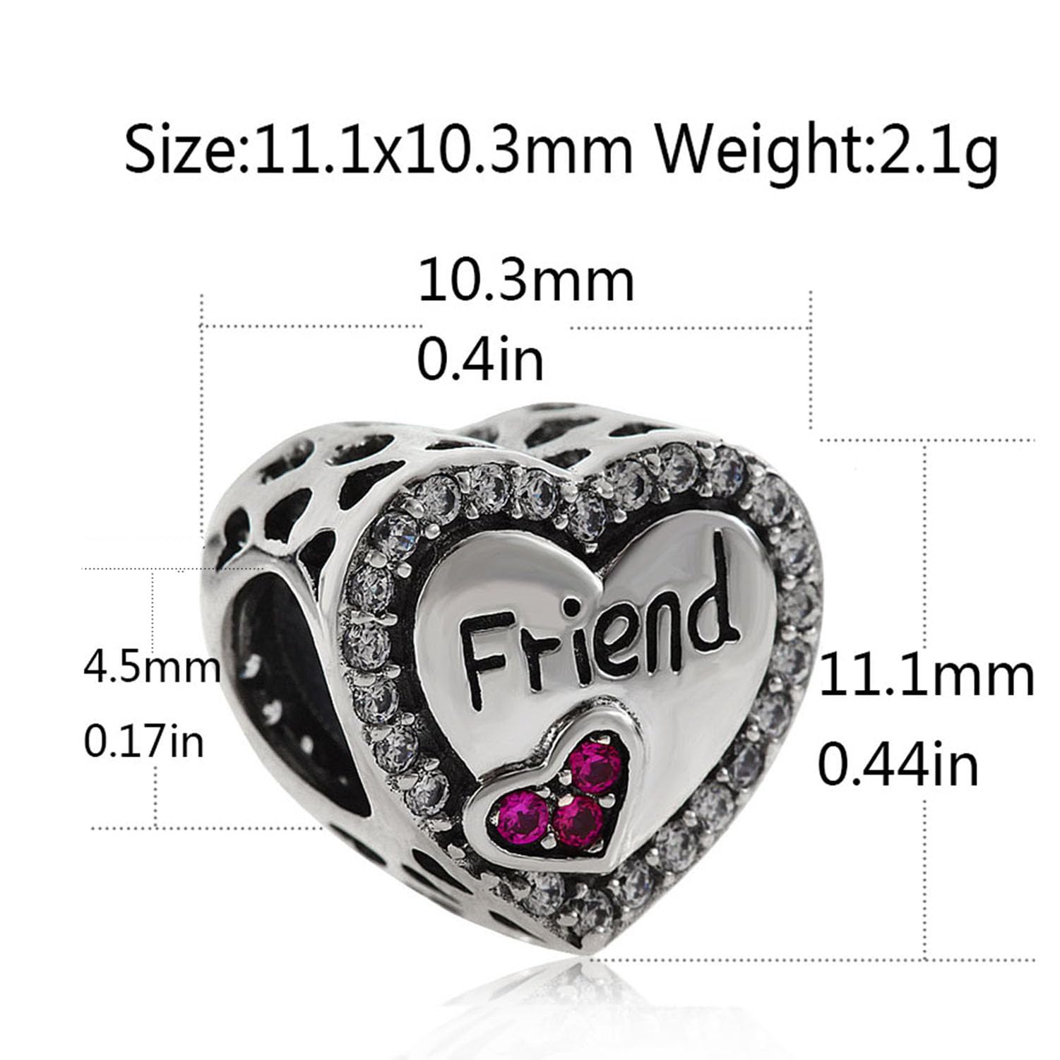 Blu Malocchio Charms fit Pandora Braccialetto di San Valentino, 925 Sterling Silver Eye di Horus Tutto l'occhio che vede CZ Perline come palla di calcio, regalo di compleanno per Pasqua/figlia/figlio