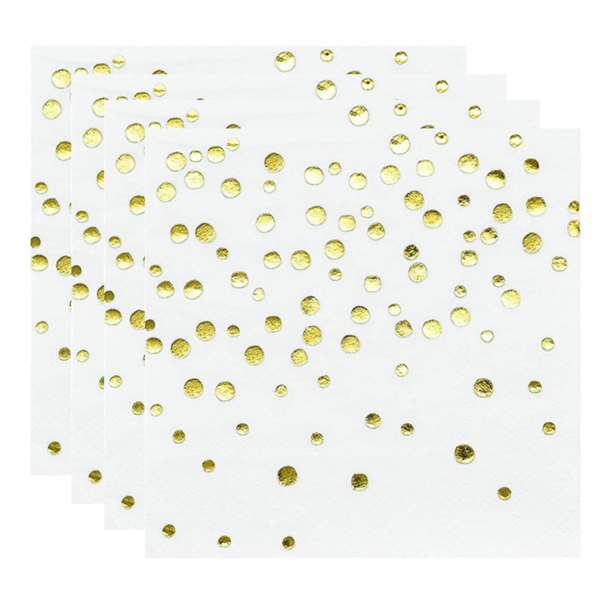 Servilletas de papel con lunares para celebraciones que solucionan la decoración de mesas de bodas 8