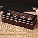 Produktbild DCY-Art 4 Uhr Aufbewahrungsbox Licht Holz Uhrenbox Organizer mit Glas Display Top von Case Elegance, Coffee