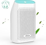 Afloia Electric Home Dehumidifier, Portable Dehumidifier for Home Bedroom 700ml (24fl.oz) Capacity up to (215 sq ft) - commissions earned
