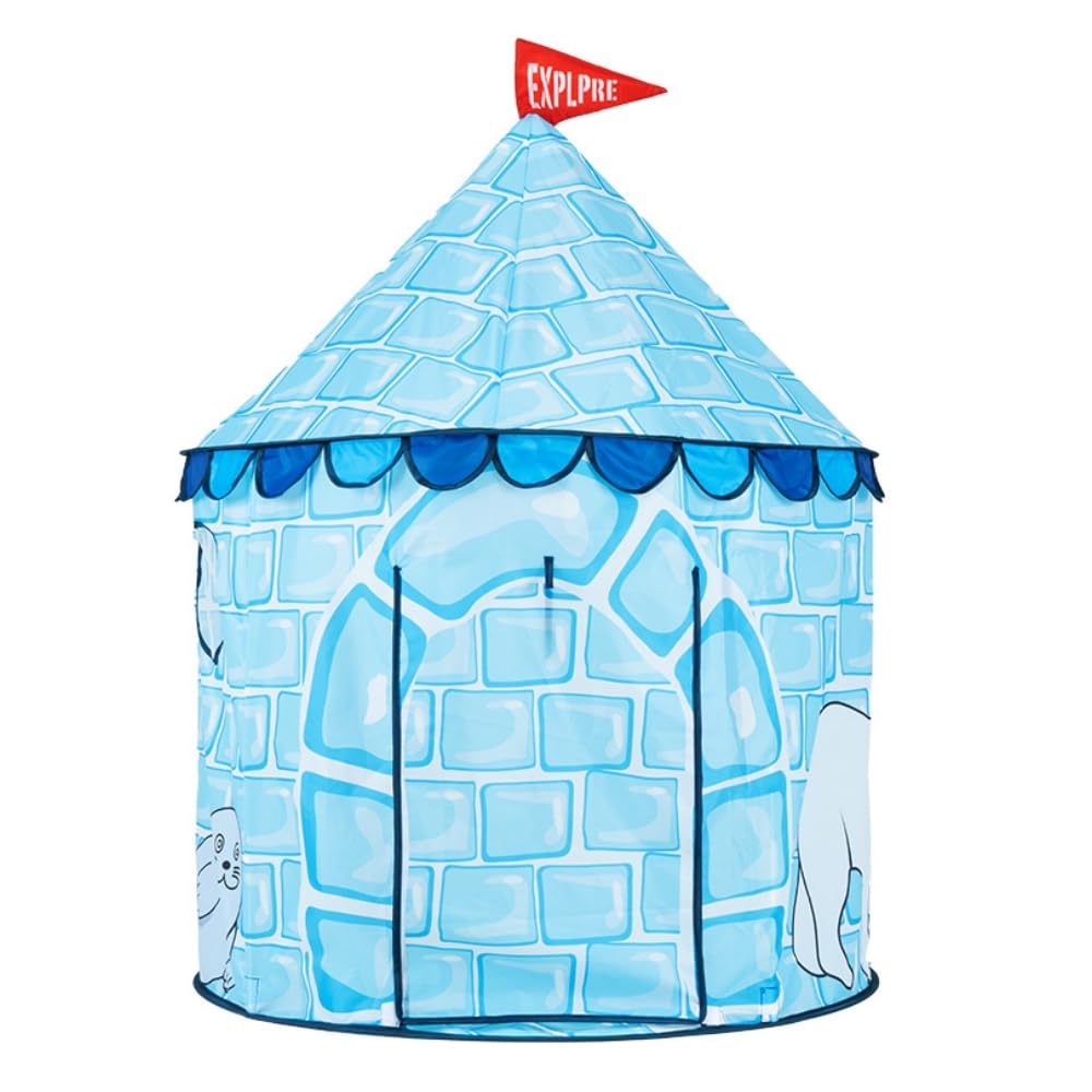 Benebomo Penguin Children's Play Tent, Indoor and Outdoor Playhouse, Blue Tent for Kids,Play Castle for Children