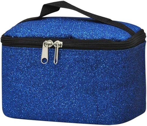 NGIL Bolsa de cosméticos de viaje, bolsa organizadora de maquillaje para mujer, Campo de béisbol - Negro, Casual