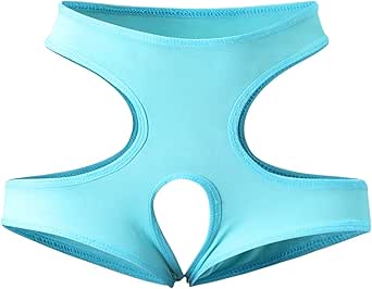 Super Sexy Plus Size Women Briefs Open Fashion Underwear Lingerie File