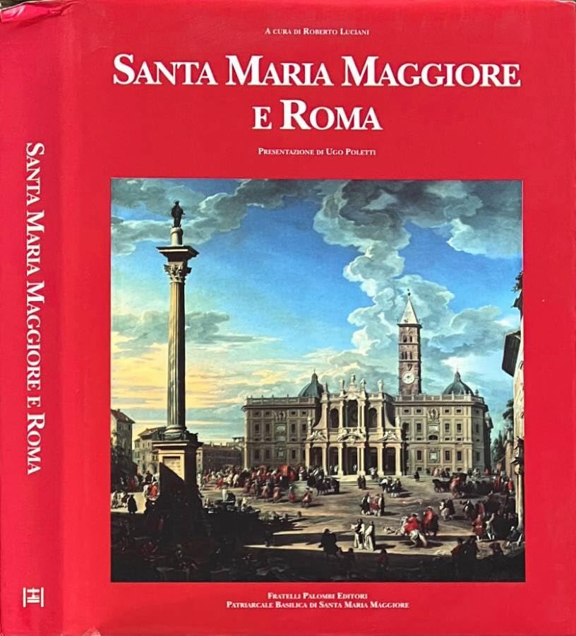 Santa Maria Maggiore a Roma : affiche d'art poster de la basilique romaine