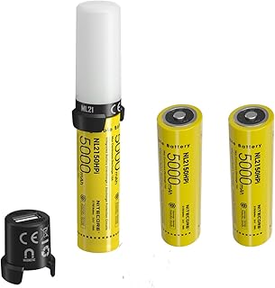 Combo: Nitecore Intelligent Battery System MPB21 KIT: 3-in-1 Light, Charger & PowerCharger w/2x extra NL2150HPi battery