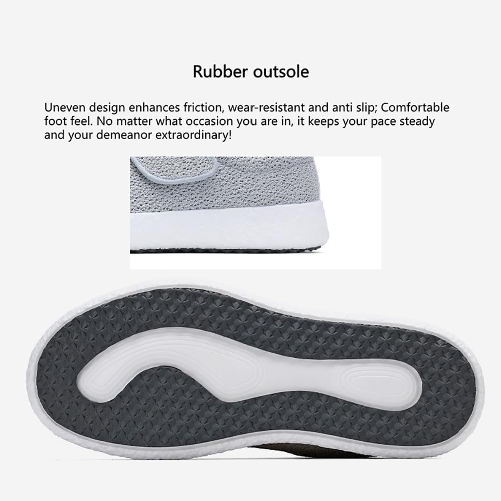 Zapatillas para Diabéticos Hombre Y Mujer Calzado para Caminar Fácil De Poner Ajuste Extra Ancho Zapatos Ortopédicos Casuales Y Ajustables Calzado Ortopédico Antideslizante Zapatillas
