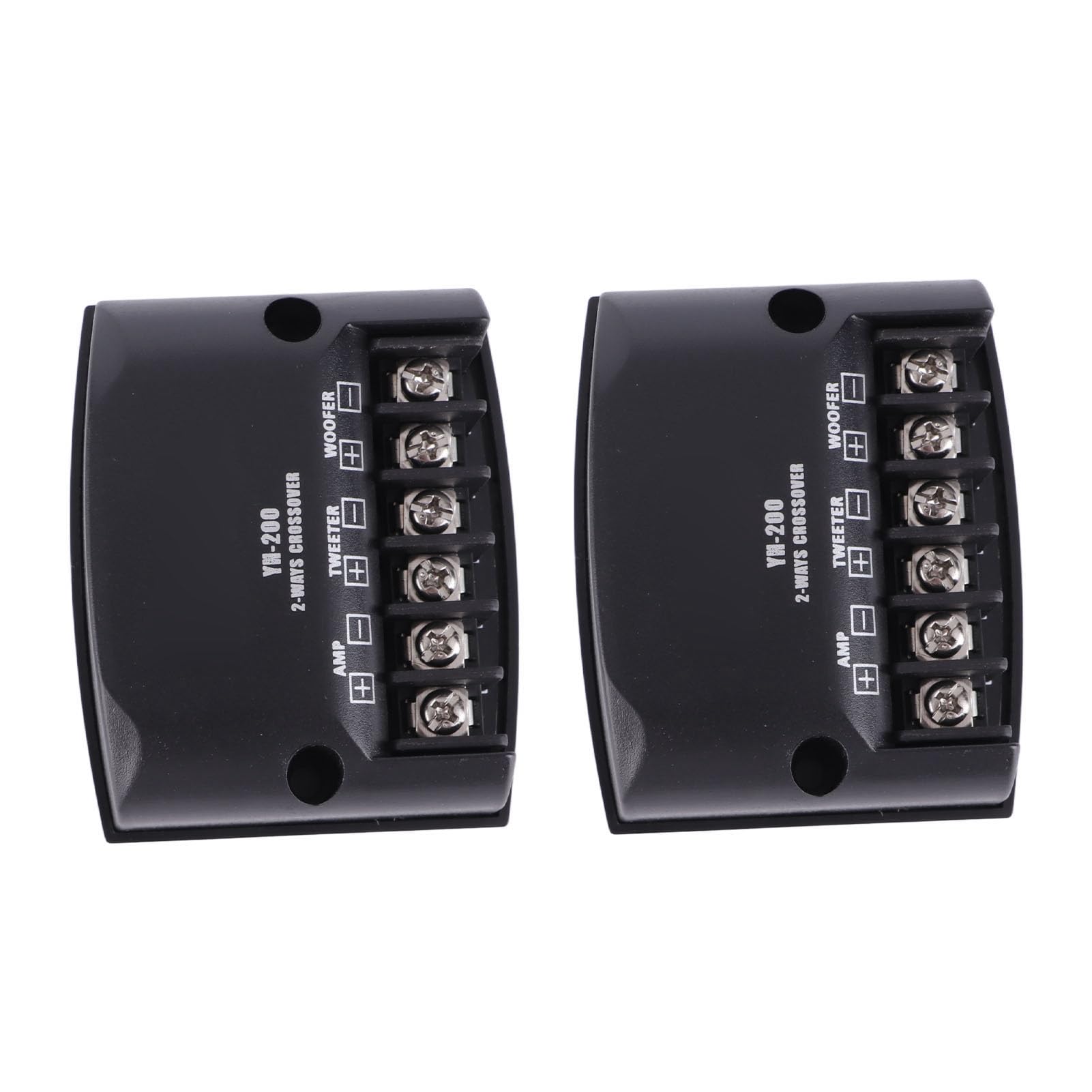 Crossover a 2 Vie, con 2 Pcs ABS e Metallo Crossover Audio per Auto per Parti del Audio 'Auto